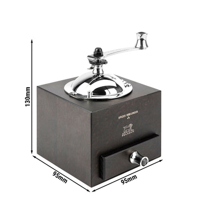 PEUGEOT LE MOULIN D'OLIVIER ROELLINGER Pfeffermühle Holz Schokolade 130 mm 6 Stück
