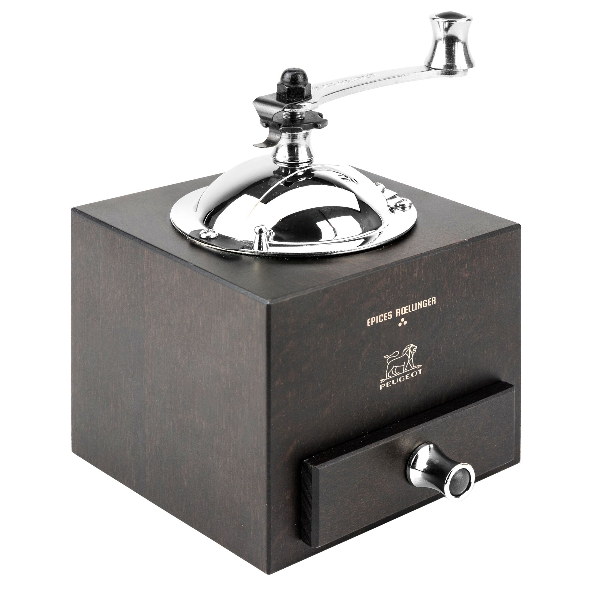 PEUGEOT LE MOULIN D'OLIVIER ROELLINGER Pfeffermühle Holz Schokolade 130 mm 6 Stück