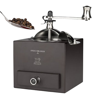 PEUGEOT LE MOULIN D'OLIVIER ROELLINGER Pfeffermühle Holz Schokolade 130 mm 6 Stück