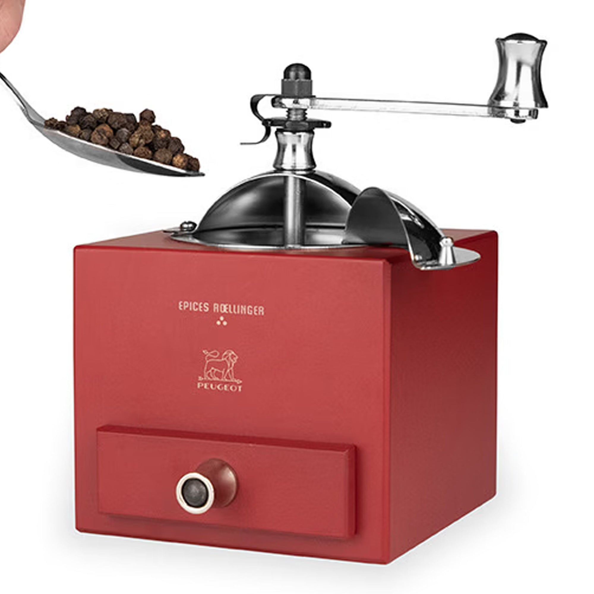 Peugeot Le Moulin d'Olivier Roellinger Pfeffermühle Chilli Rot 130 mm 6 Stück
