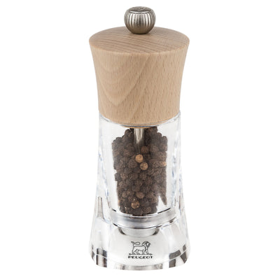 PEUGEOT OLÉRON Pfeffermühle Holz/Acryl 150 mm 6 Stück