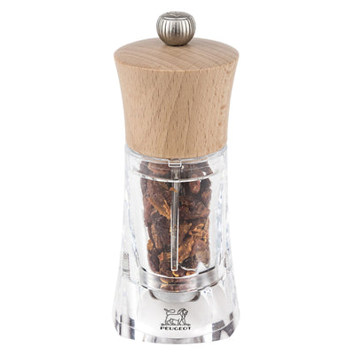 PEUGEOT OLÉRON Chilli-Mühle Holz/Acryl 140 mm 6 Stück
