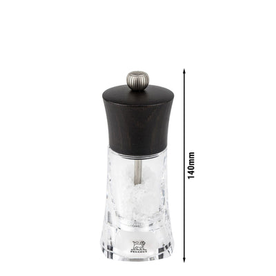 PEUGEOT OLÉRON Salzmühle Holz Akryl Schokolade 140 mm 6 Stück
