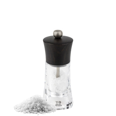 PEUGEOT OLÉRON Salzmühle Holz Akryl Schokolade 140 mm 6 Stück