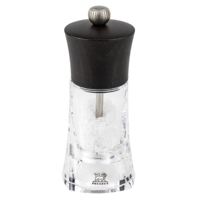 PEUGEOT OLÉRON Salzmühle Holz Akryl Schokolade 140 mm 6 Stück