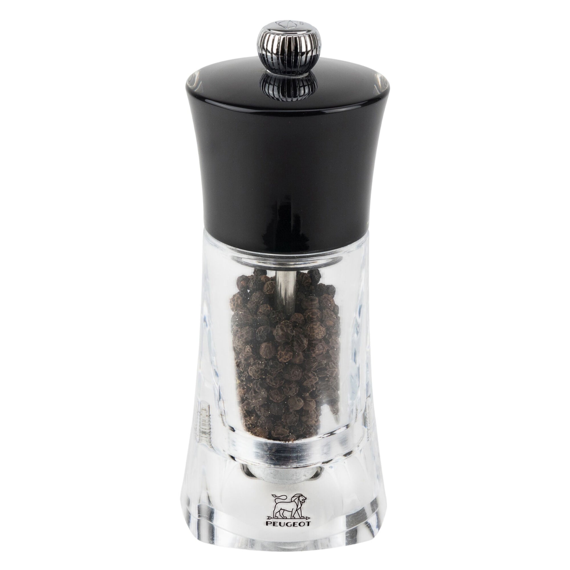 PEUGEOT MOLÈNE Pfeffermühle Acryl/Schwarz 140 mm 6 Stück