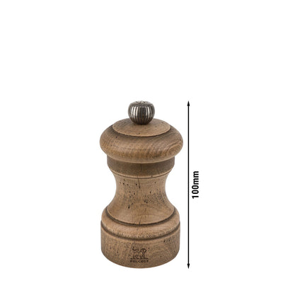 PEUGEOT BISTRO Pfeffermühle Holz Antik 100 mm 6 Stück