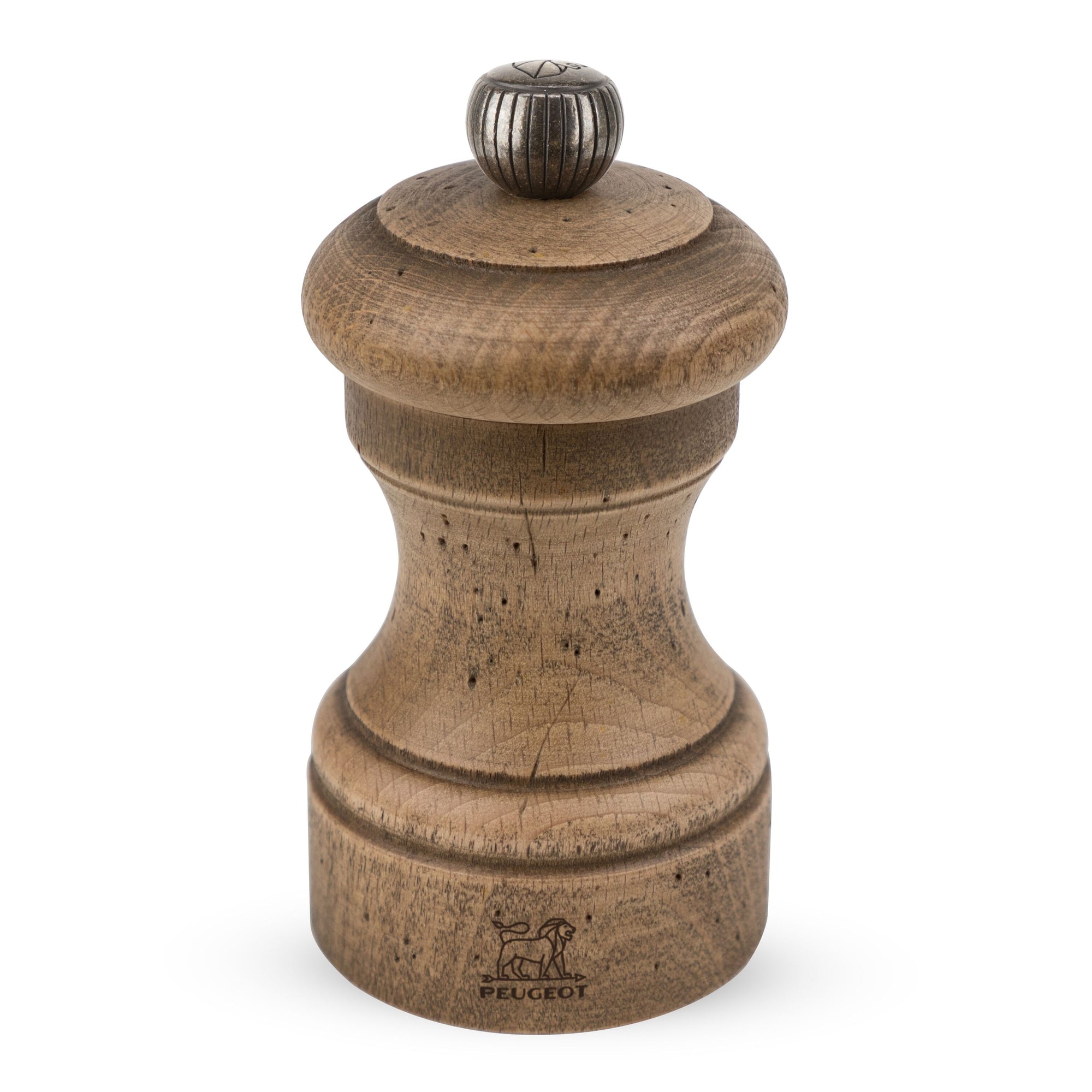 PEUGEOT BISTRO Pfeffermühle Holz Antik 100 mm 6 Stück