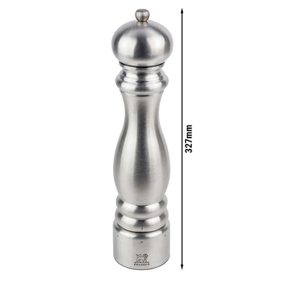 PEUGEOT PARIS CHEF Salzmühle Edelstahl Silber 300 mm 3 Stück