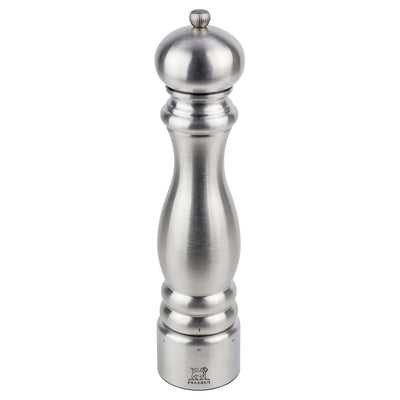 PEUGEOT PARIS CHEF Salzmühle Edelstahl Silber 300 mm 3 Stück