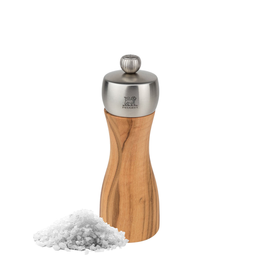 PEUGEOT FIDJI Salzstreuer Olivenholz Natur 150 mm 6 Stück