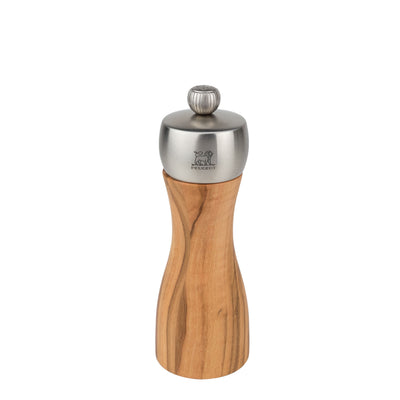 PEUGEOT FIDJI Salzstreuer Olivenholz Natur 150 mm 6 Stück