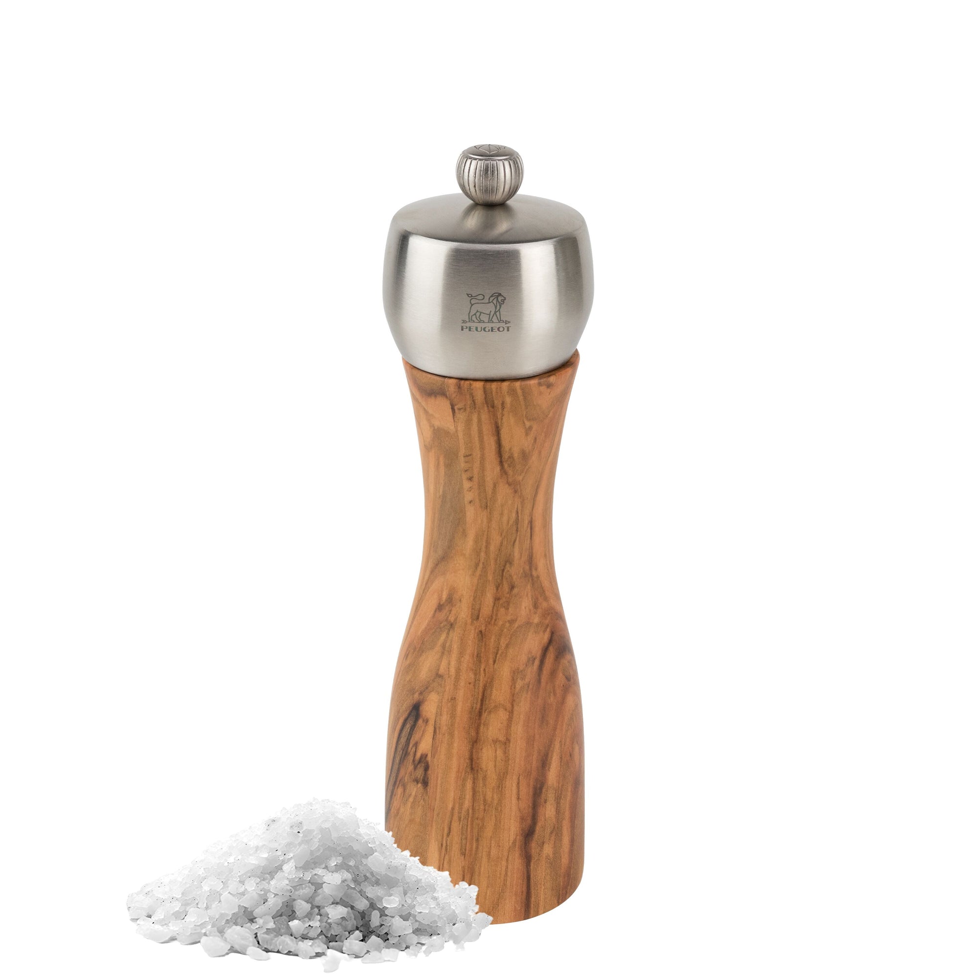 PEUGEOT FIDJI Salzstreuer Olivenholz Natur 200 mm 6 Stück