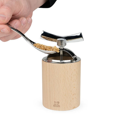 PEUGEOT ISEN Mühle für Leinsamen Holz 130 mm 6 Stück