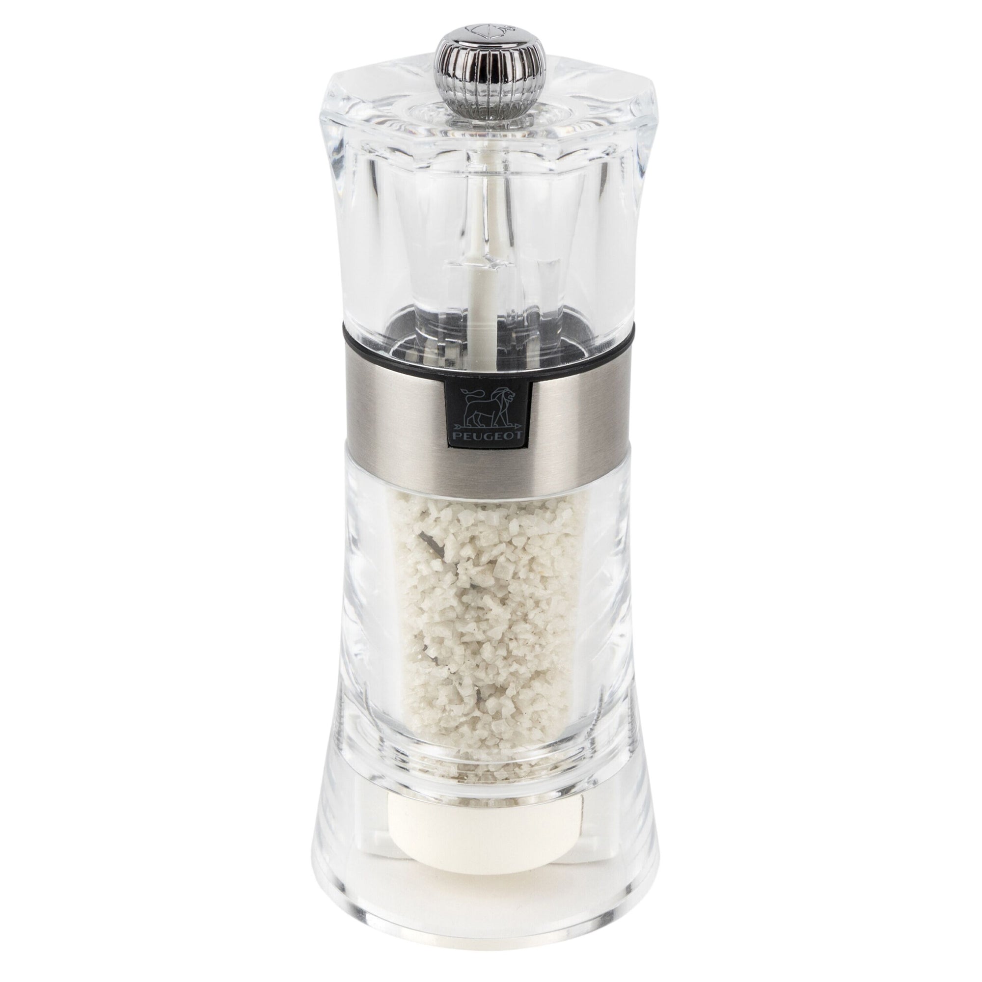 PEUGEOT OSLO Salz- und Pfeffermühle Akryl Edelstahl 140 mm 6 Stück