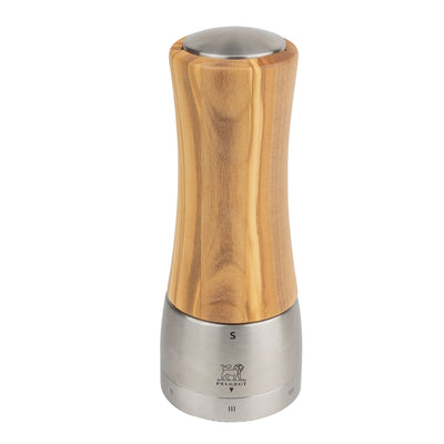 PEUGEOT MADRAS Salzmühle Olivenholz 160 mm 6 Stück
