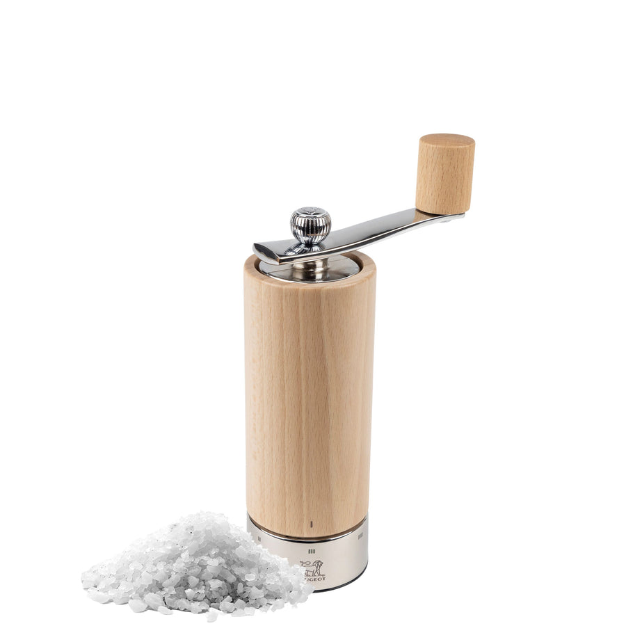 PEUGEOT ISEN Salzmühle Holz Natur 180 mm 6 Stück