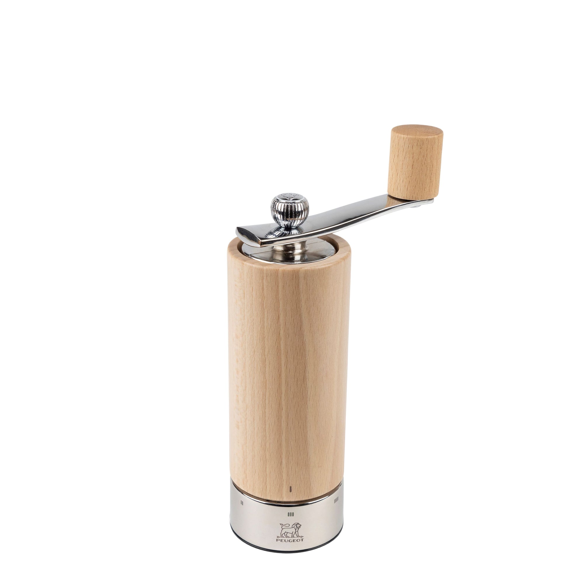 PEUGEOT ISEN Salzmühle Holz Natur 180 mm 6 Stück