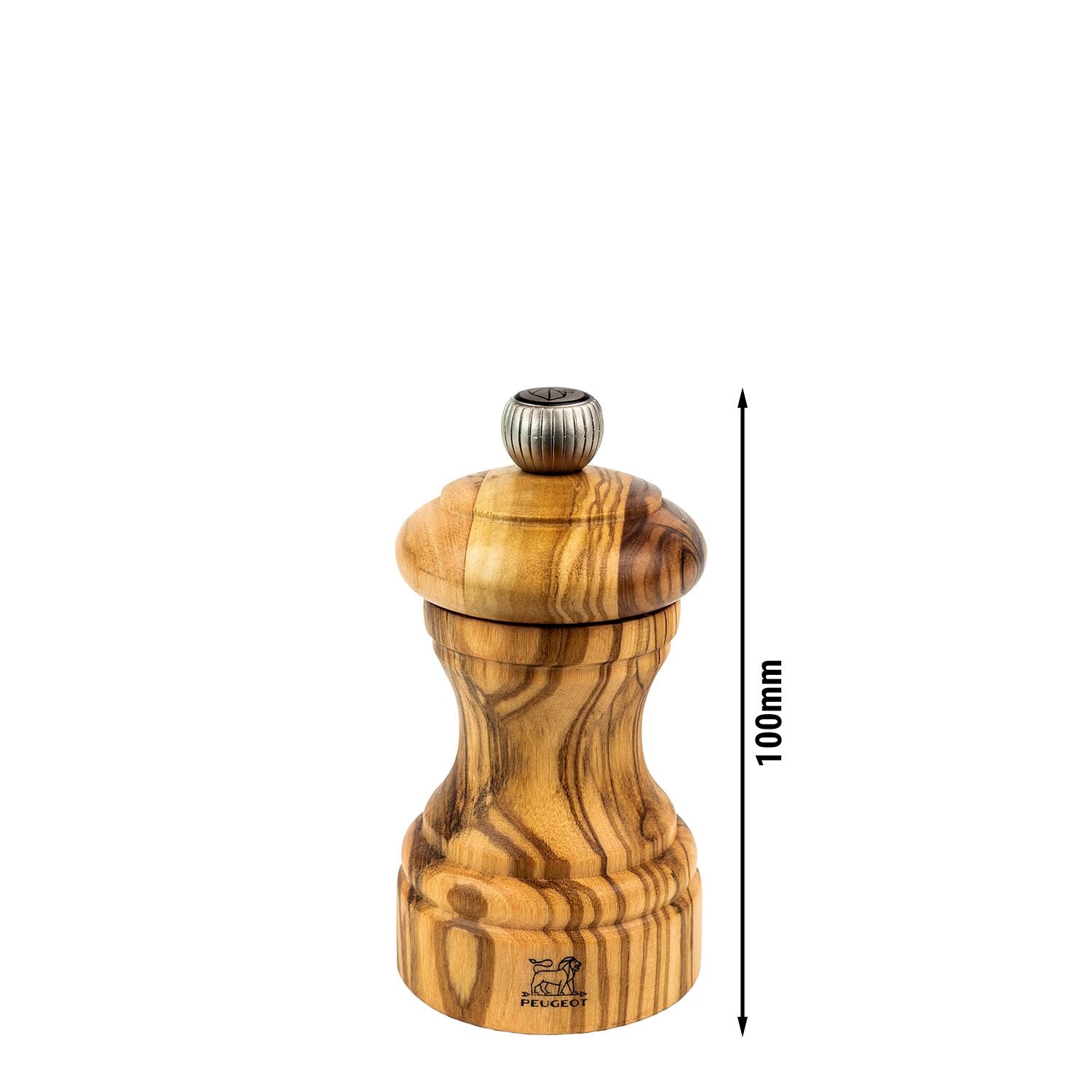 PEUGEOT BISTRO Pfeffermühle Olivenholz Natur 100 mm 6 Stück