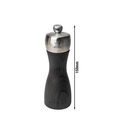 PEUGEOT FIDJI Salzmühle 150 mm Buchenholz Grafit 6er-Set