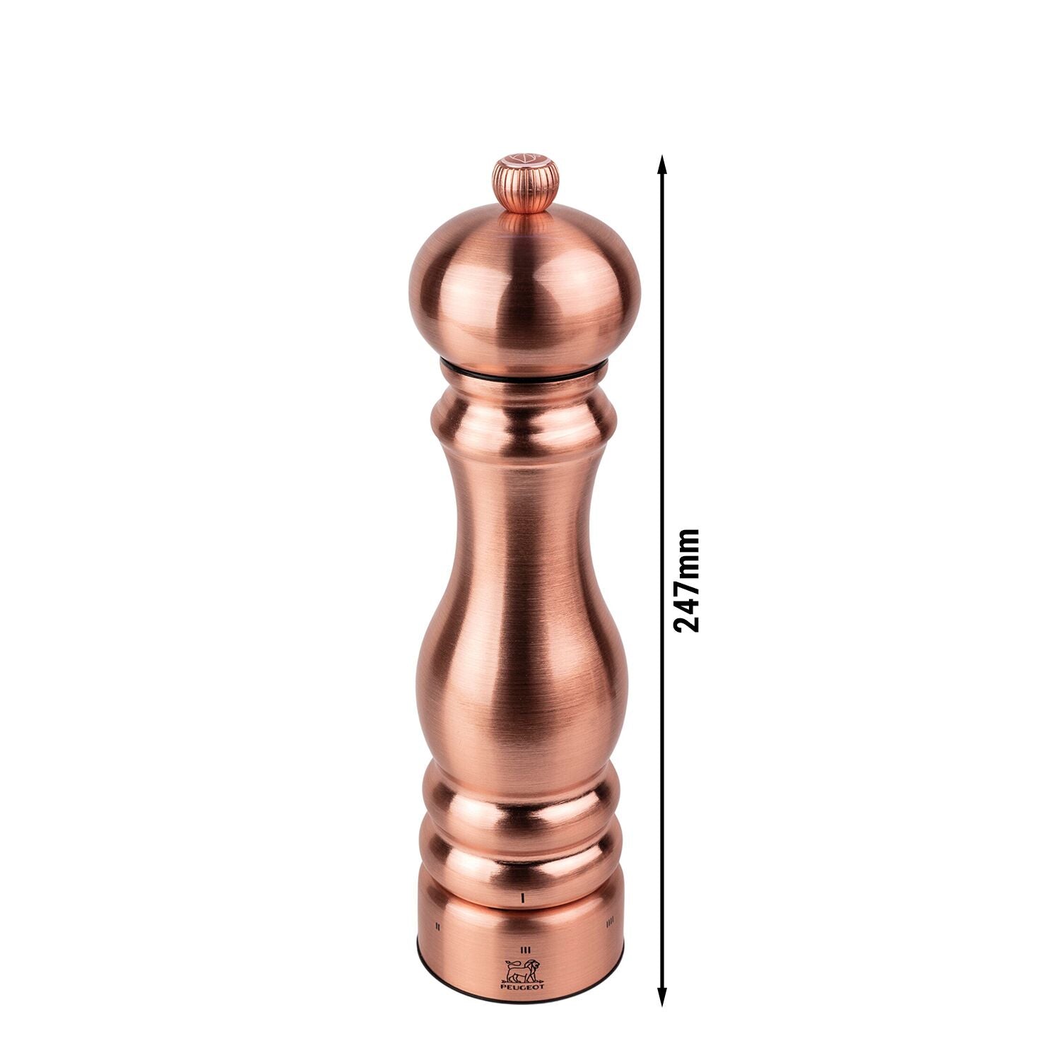 PEUGEOT PARIS CHEF Mlýnek Na Sůl u'Select Měď 220 mm 6 Kusů