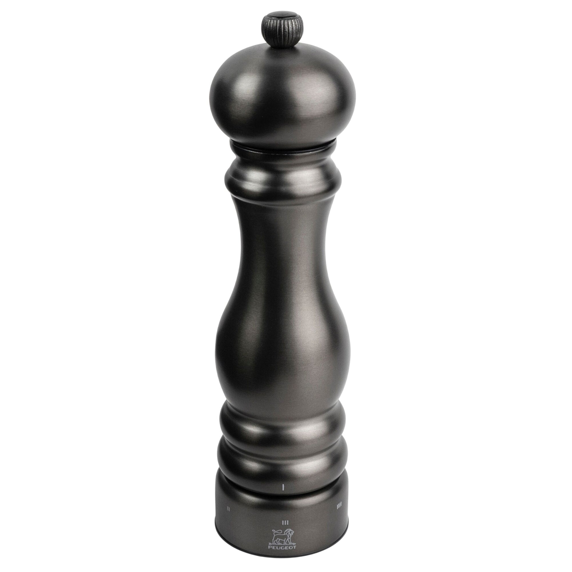 PEUGEOT PARIS CHEF Salz- und Pfeffermühle Carbon Edelstahl 220 mm 6 Stück