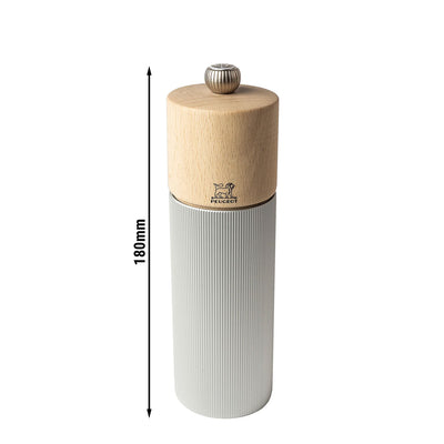 PEUGEOT LINE Salz- und Pfeffermühle Holz Aluminium 180 mm 6 Stück