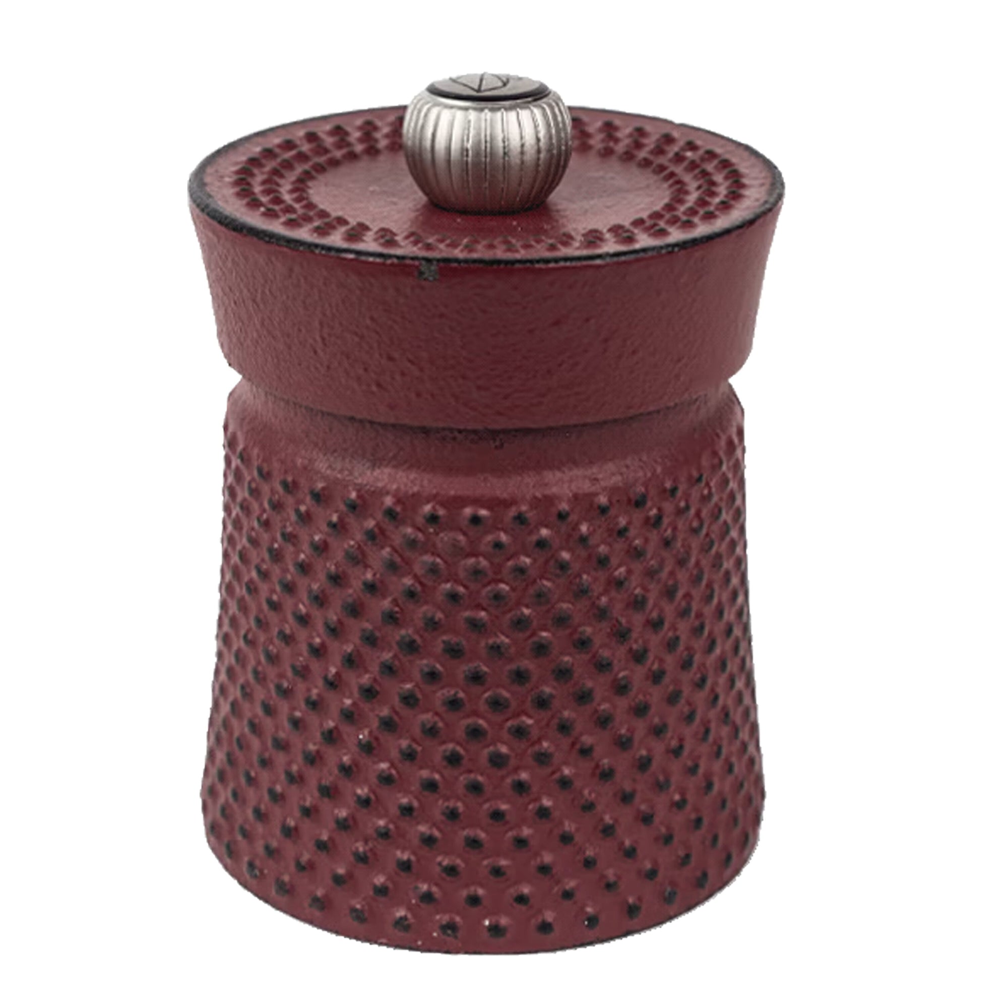 PEUGEOT BALI FONTE Pfeffermühle Gusseisen Rot 80 mm 6 Stück