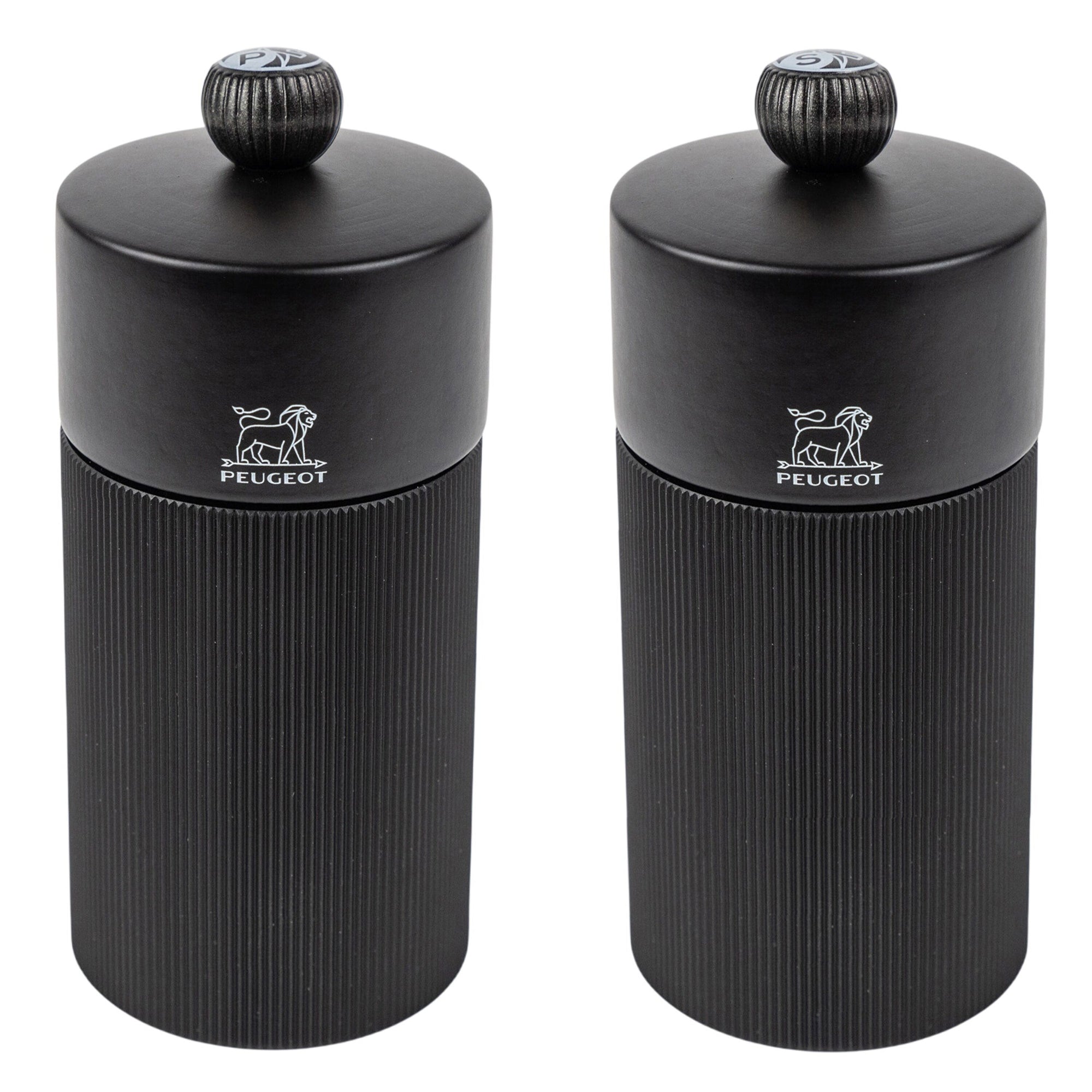 PEUGEOT NIGHT Chic Line Salzmühle Pfeffermühle 120 mm 6 Stück