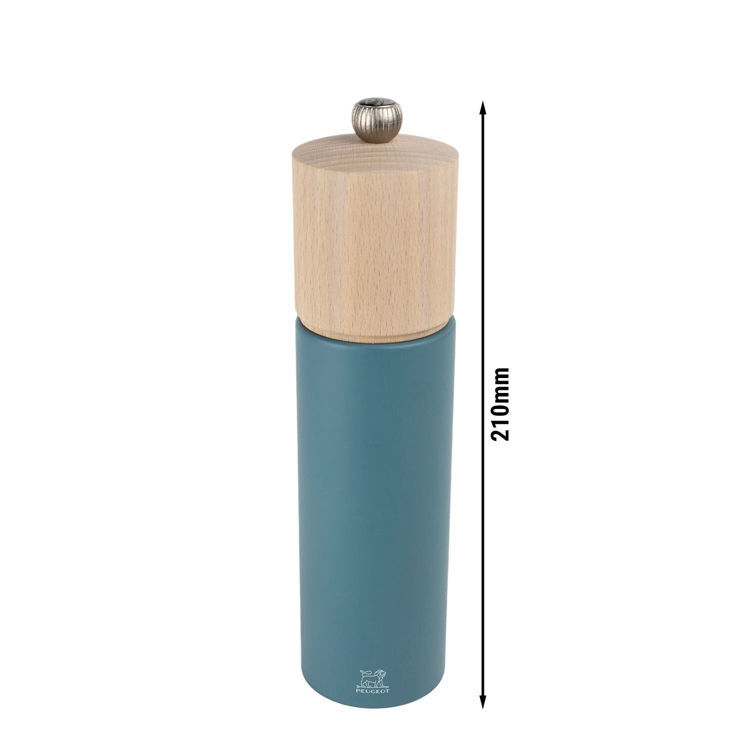 PEUGEOT BOREAL Pfeffermühle Holz Rauchblau 210 mm 6 Stück