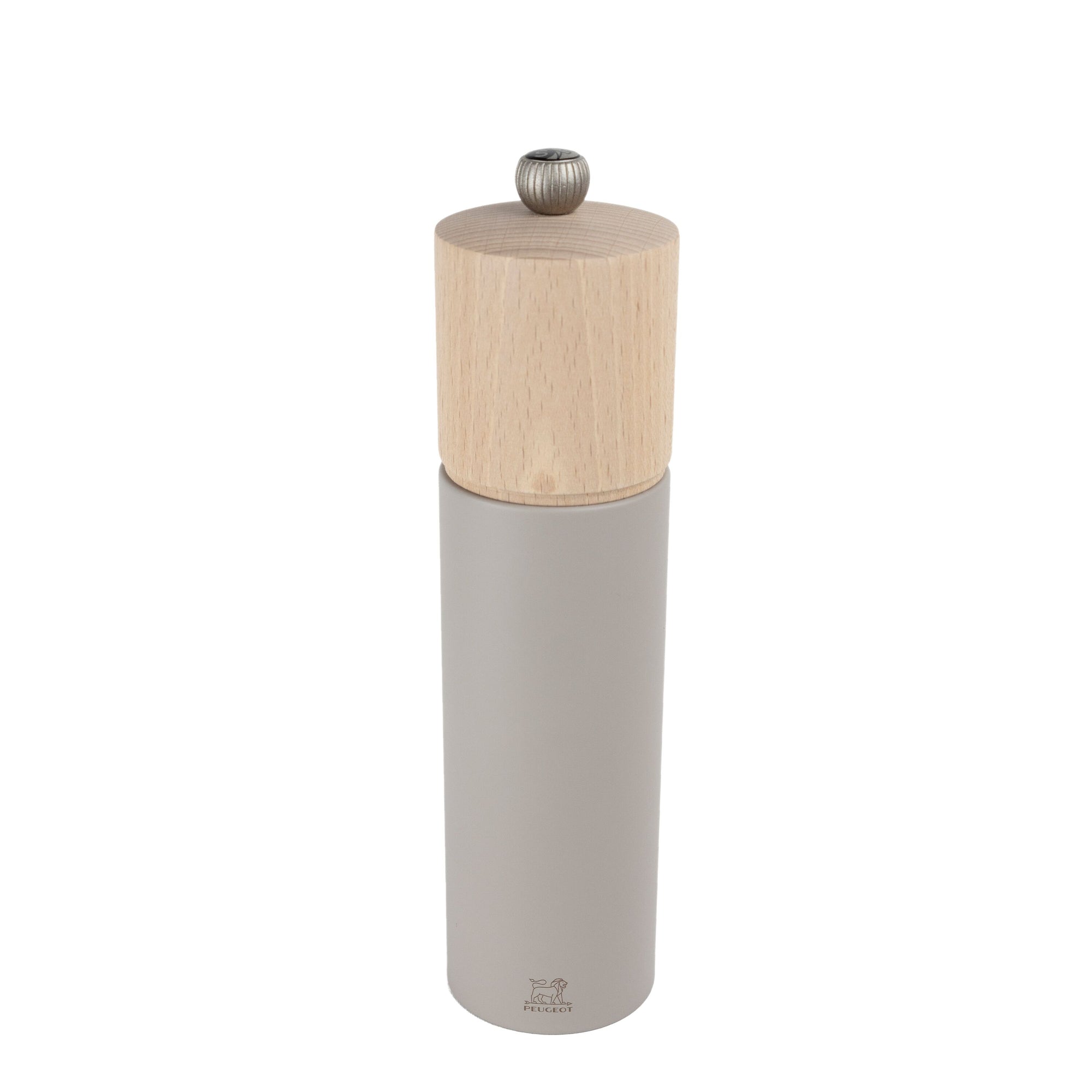 PEUGEOT BOREAL Salzmühle Holz Kieselgrau 210 mm 6 Stück
