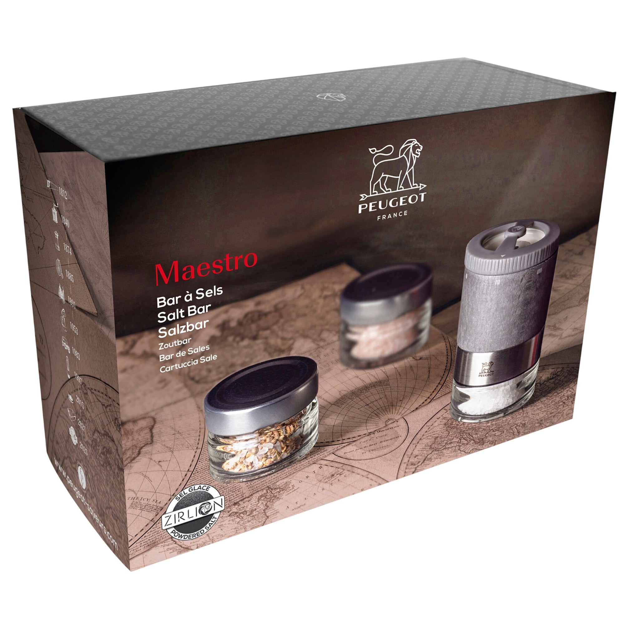 PEUGEOT MAESTRO Solnička u'Select Dřevo Grafit 110 mm 6 Kusů