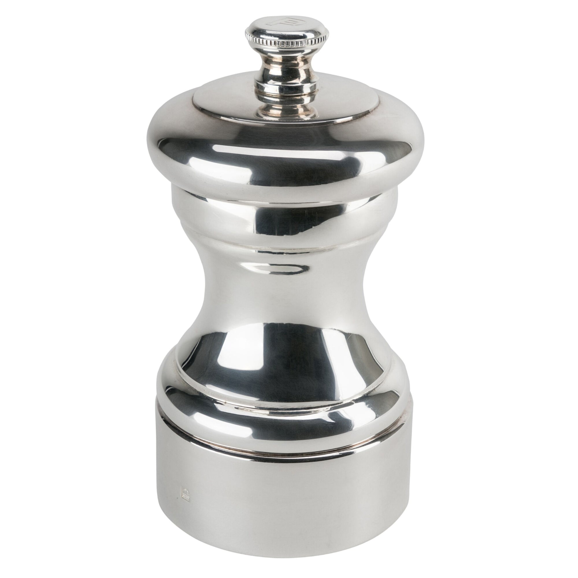 PEUGEOT MIGNONNETTE Pfeffermühle Edelstahl Versilbert 100 mm 2 Stück