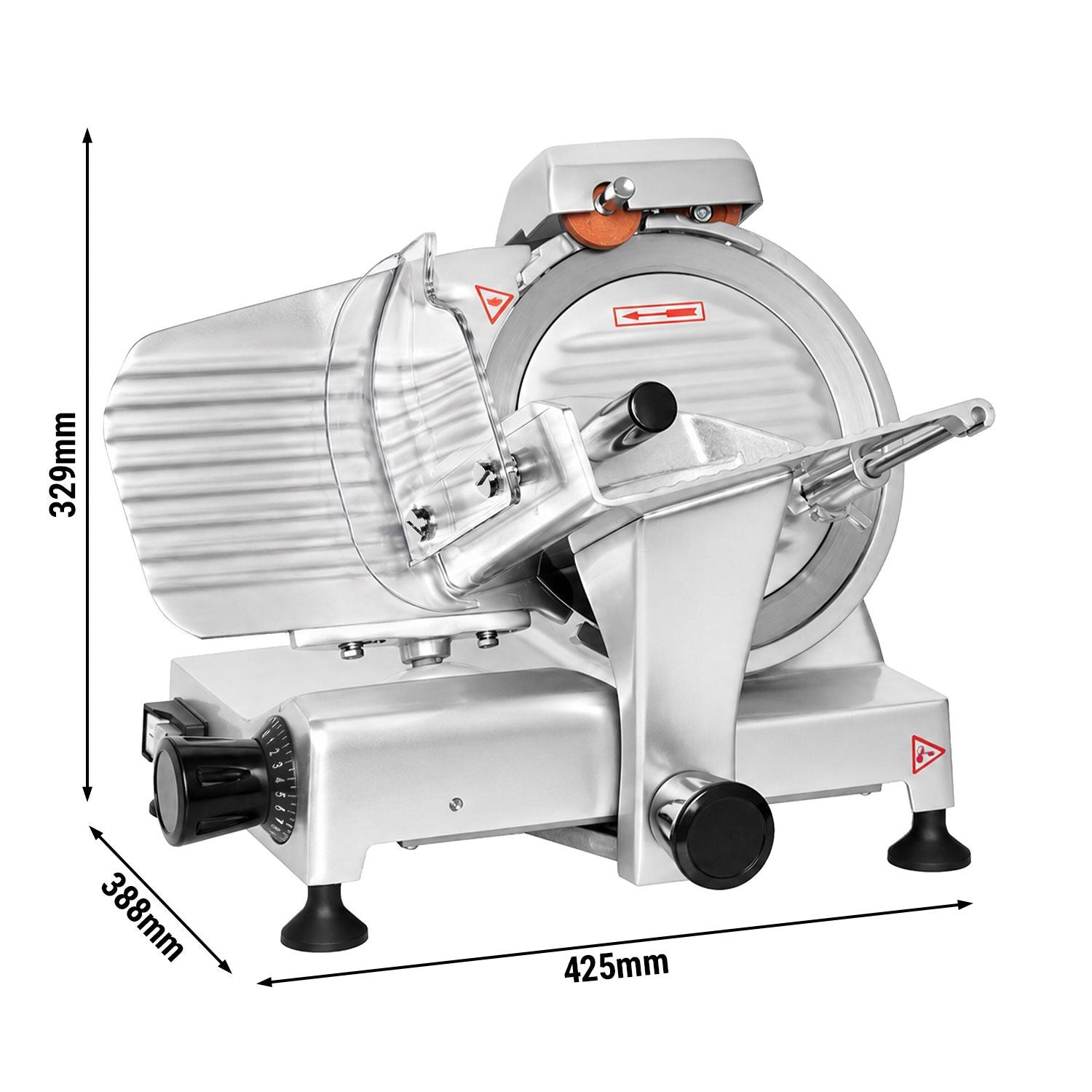 GGM Gastro Profesionální Nářezový Stroj 120 W Ø 220 mm