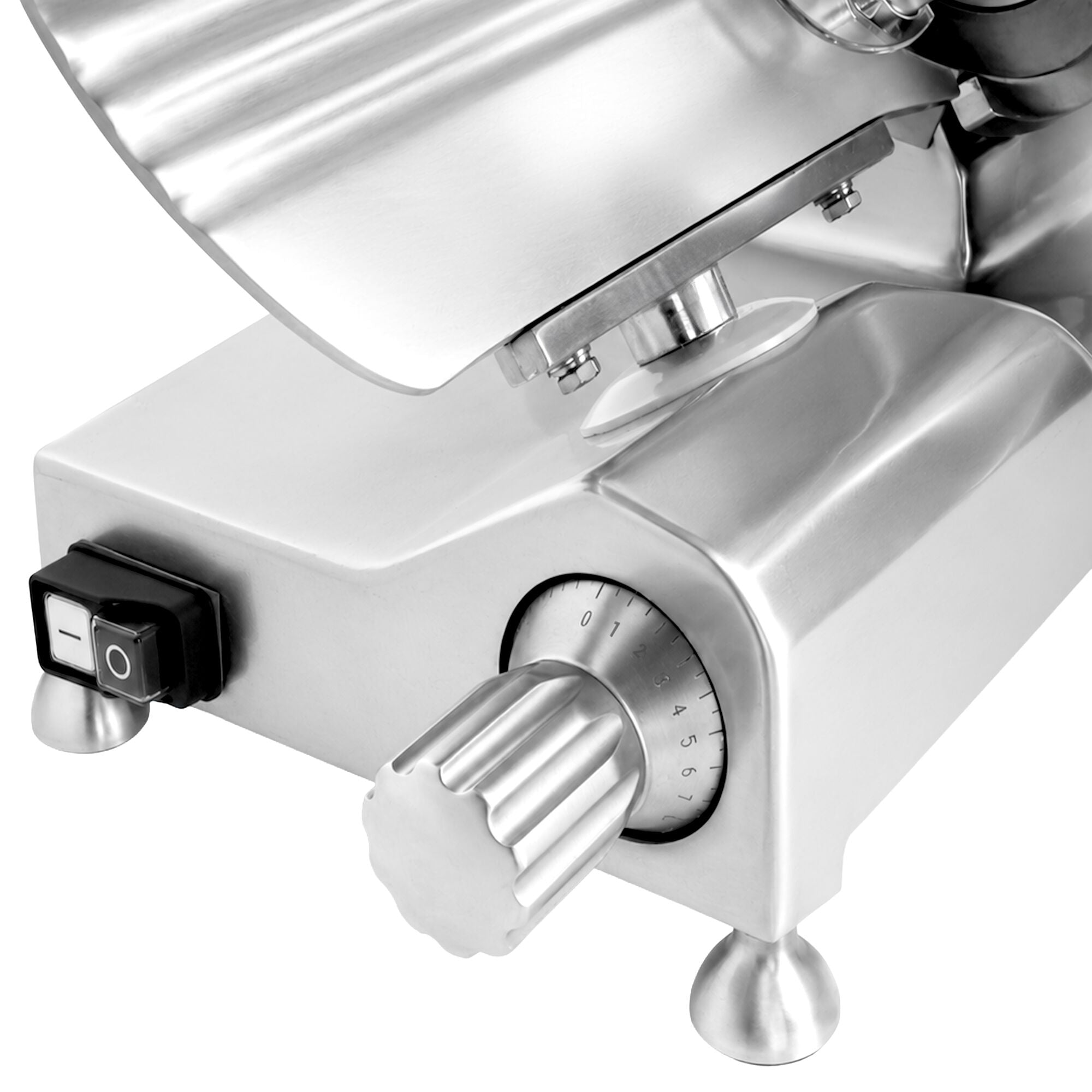 GGM Gastro Profesionální Nářezový Stroj Self-Lock 250 W Nůž 300 mm