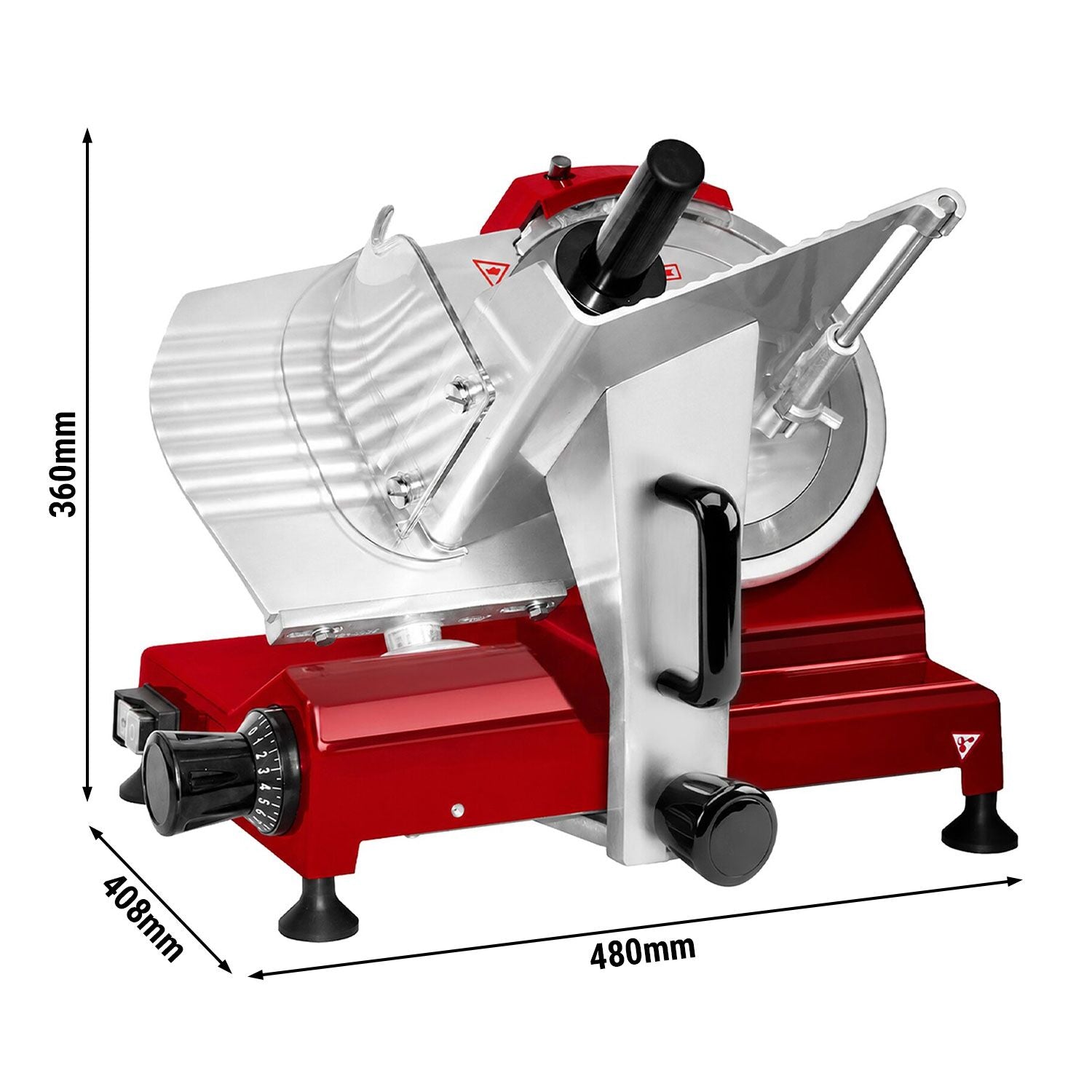 GGM Gastro Profesionální Nářezový Stroj 150 W Ø 250 mm