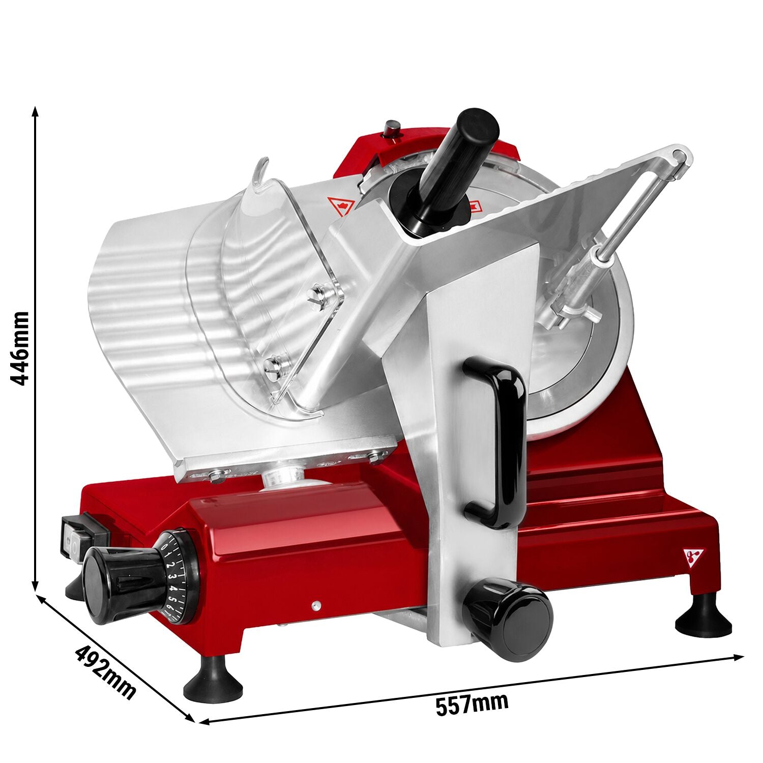 GGM Gastro Kráječ AMH300RSL 250 W 300 mm Červený