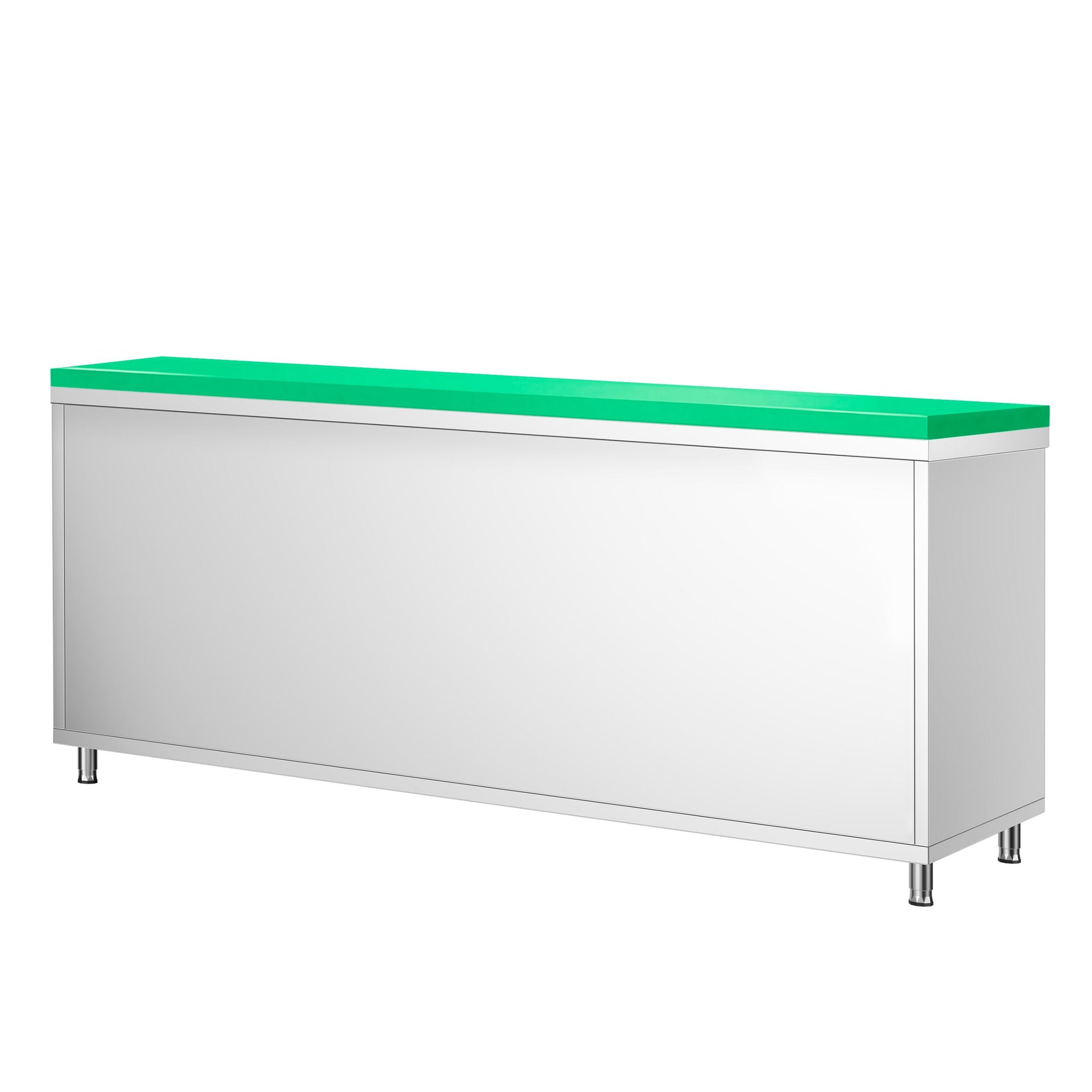 GGM Gastro PREMIUM Arbeitsschrank Edelstahl 2000 mm