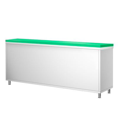 GGM Gastro PREMIUM Arbeitsschrank Edelstahl 2000 mm