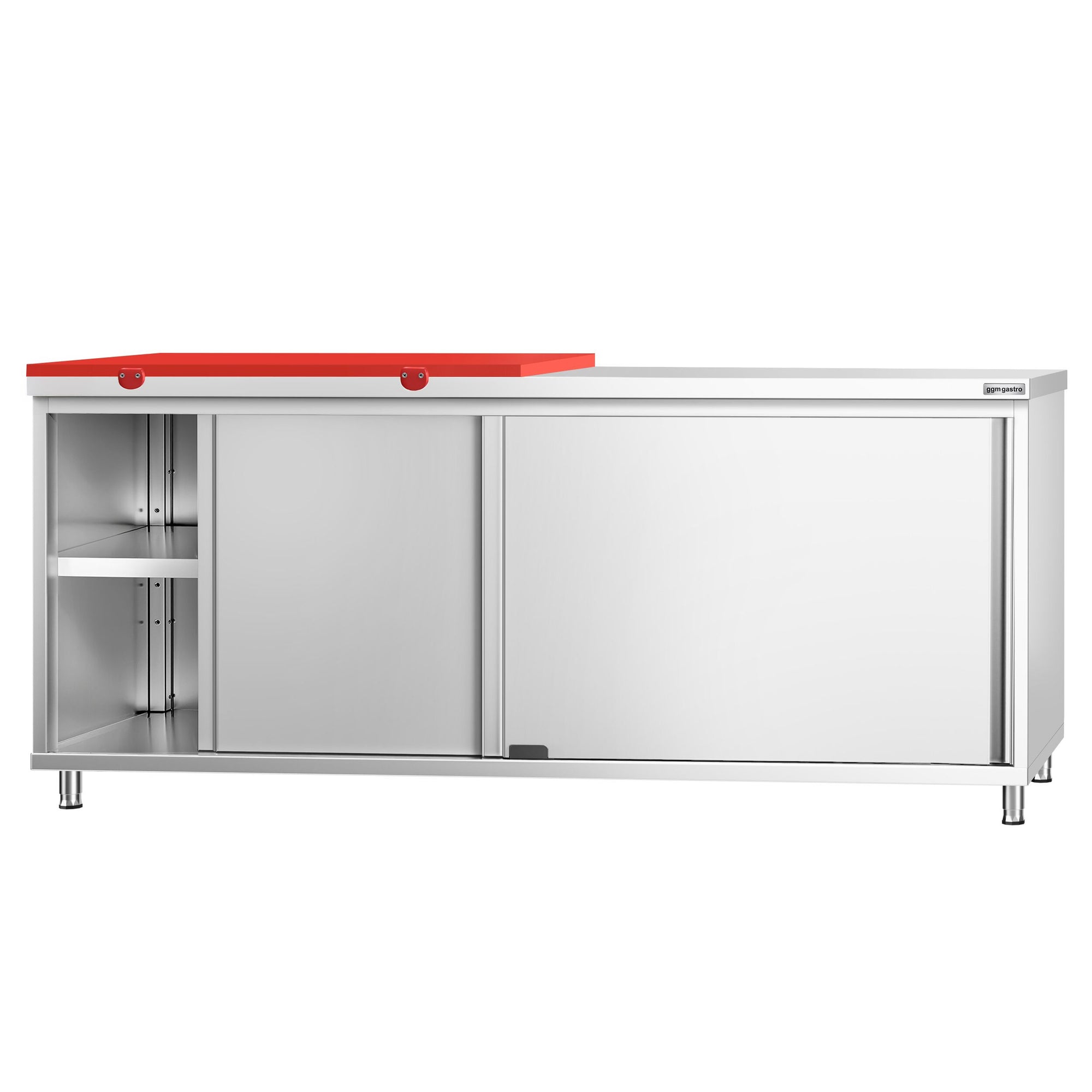 GGM Gastro Nerezová Pracovní Skříňka PREMIUM 2000 x 700 mm