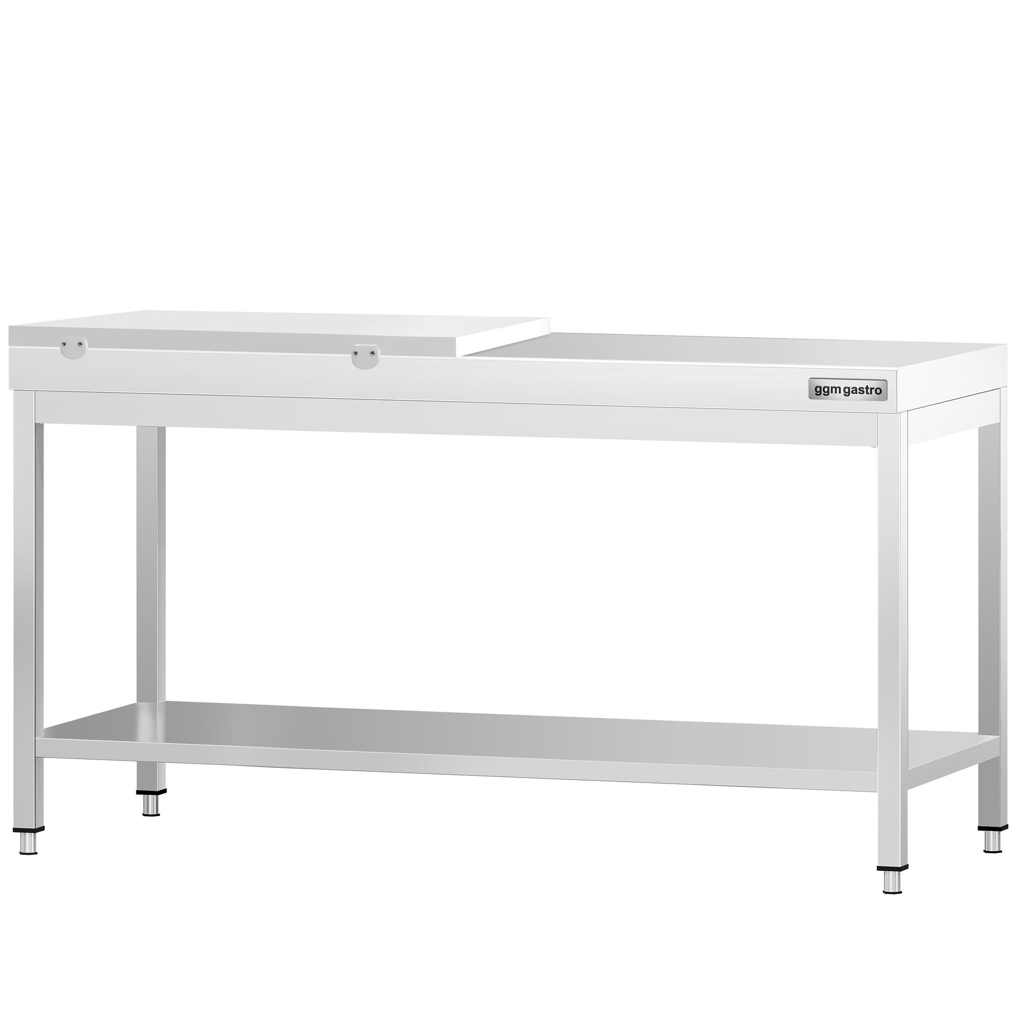 GGM Gastro PREMIUM Arbeitstisch Edelstahl 2000 mm
