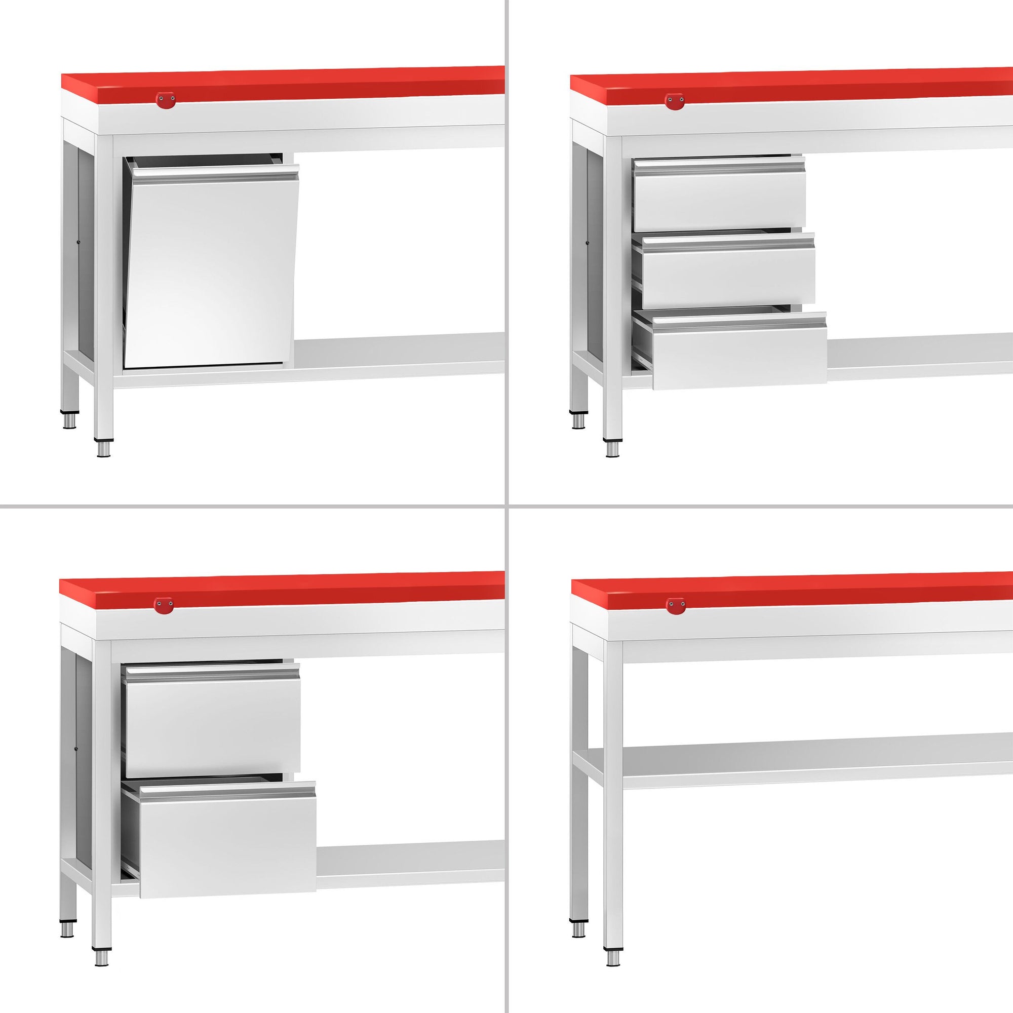 GGM Gastro Nerezová Pracovní Skříňka PREMIUM 2000 x 700 mm
