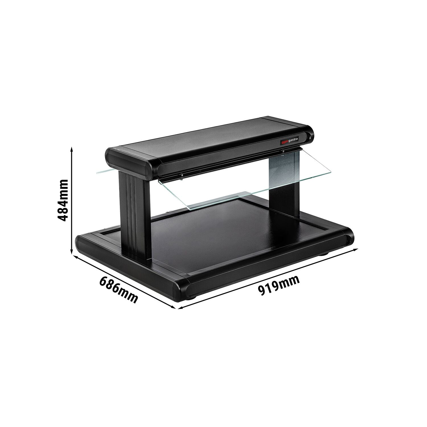 GGM Gastro Ohřevná Deska s Infraohřevem 919 mm 630 W