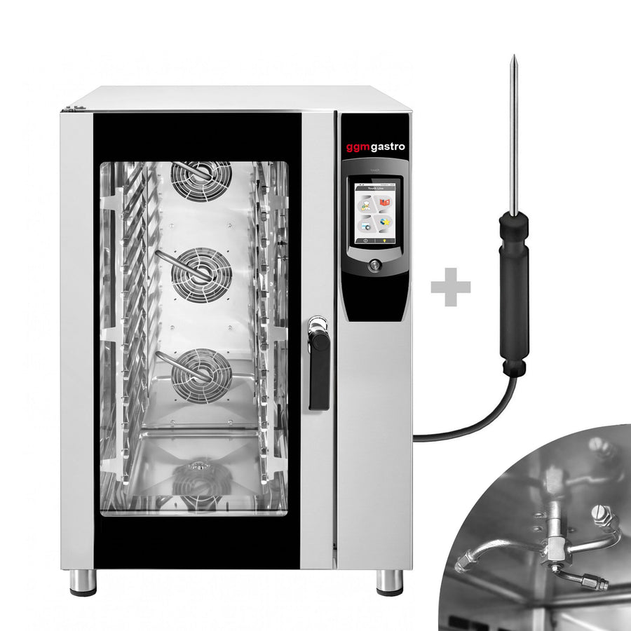 Kombinovaný konvektomat Touch 10x GN 1/1 260 °C