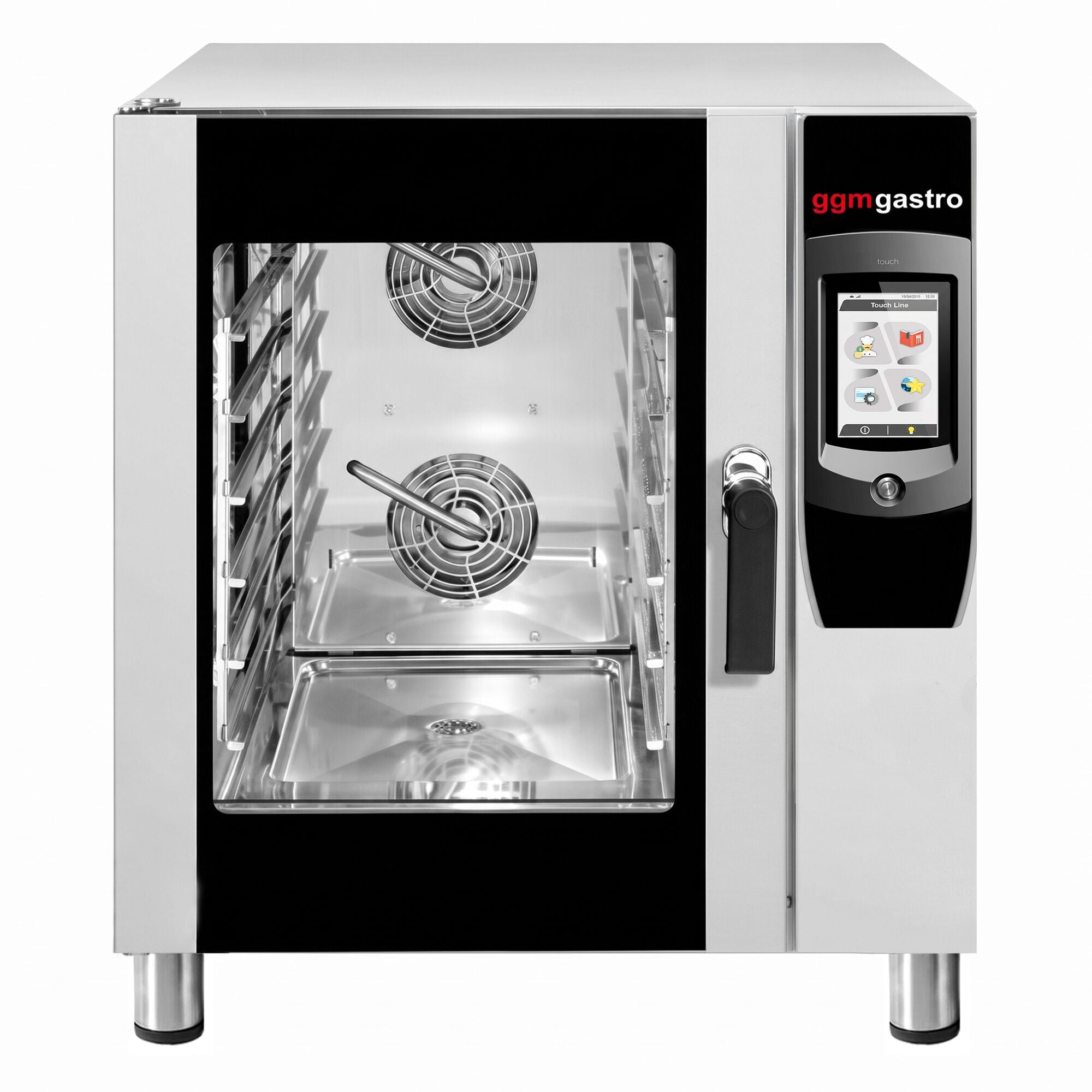 Kombinovaný Konvektomat LOUIS 6x GN 1/1 Dotykový Displej 260 °C