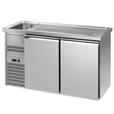 Výčepní pult Premium PLUS 1550 mm 2 dveře