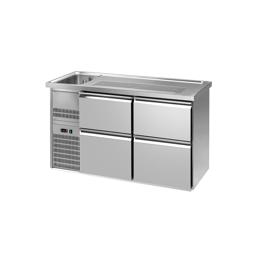 GGM Gastro Premium PLUS Zapfschrank 1550 mm 4 Schubladen
