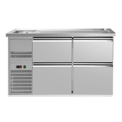 GGM Gastro Premium PLUS Zapfschrank 1550 mm 4 Schubladen