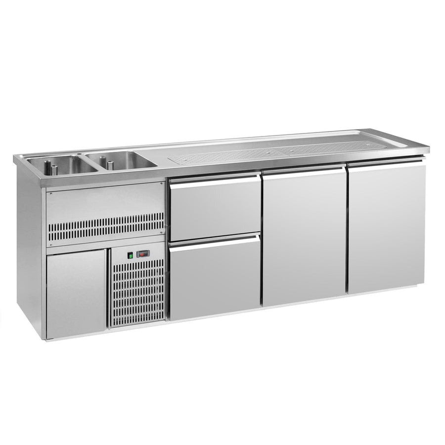 GGM Gastro Výčepní Pult Premium PLUS 2500 mm