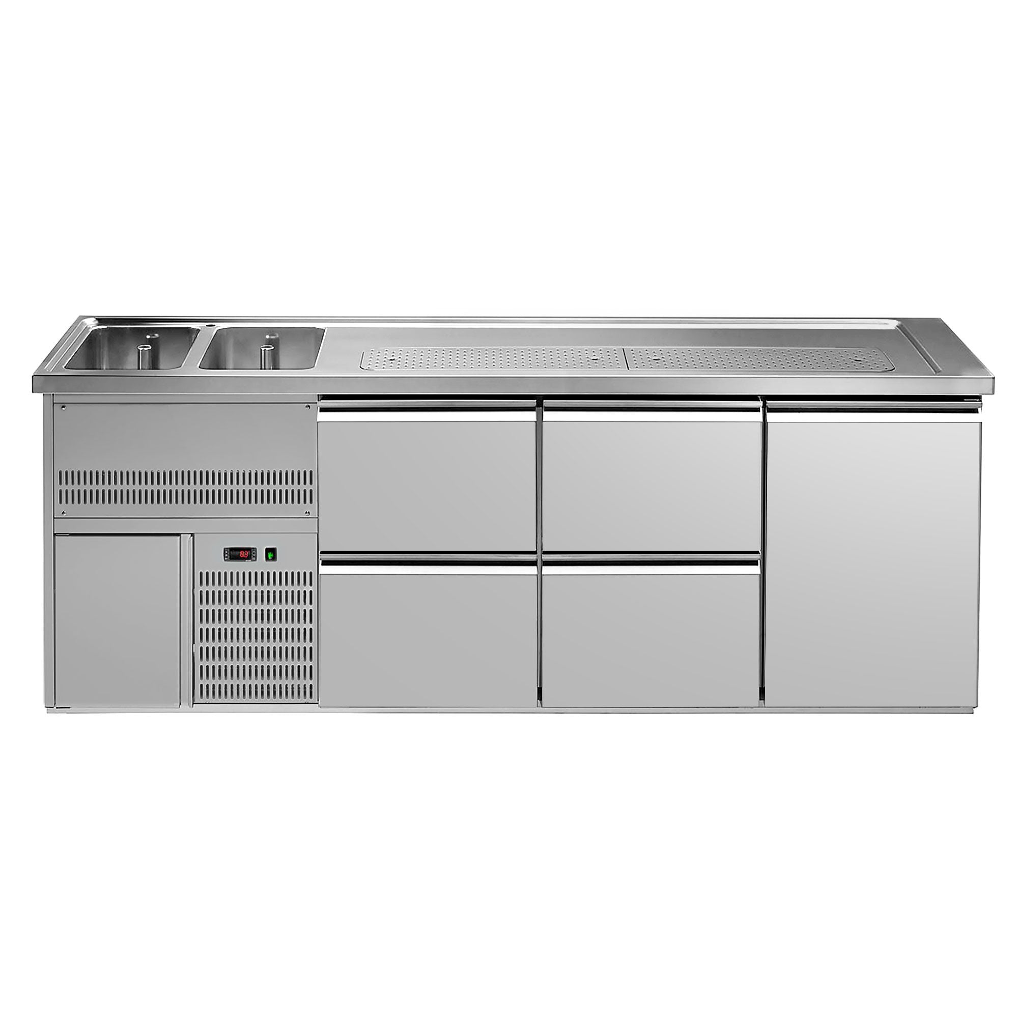 GGM Gastro Premium PLUS Výčepní Pult 2500 mm